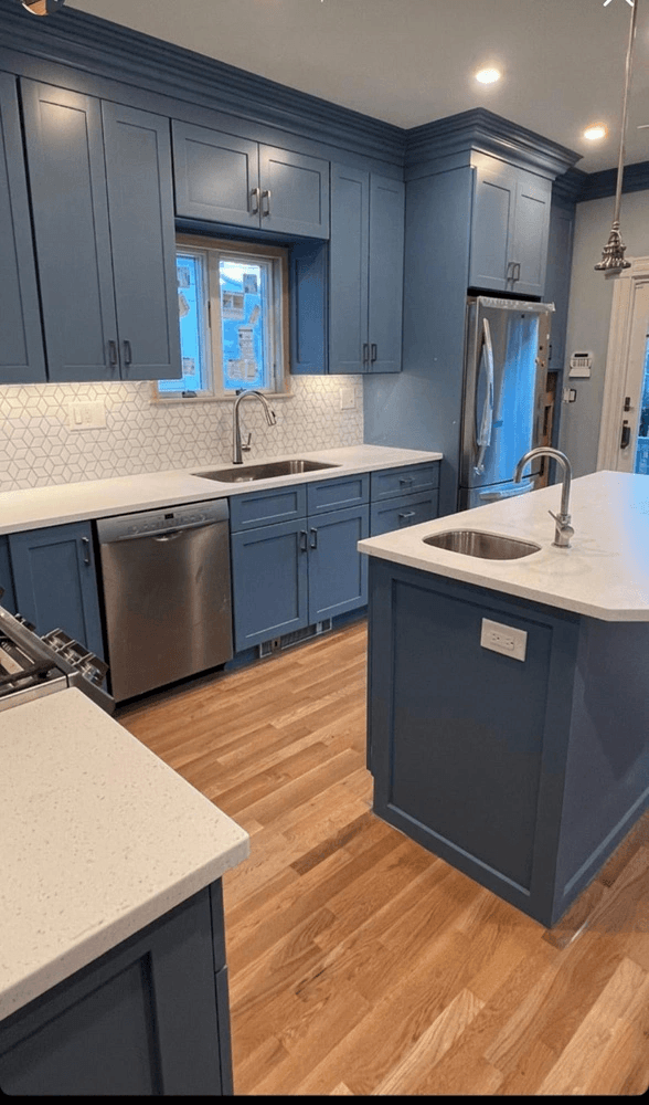 Custom kitchen remodel completed by Utopia Renovations in Florida
